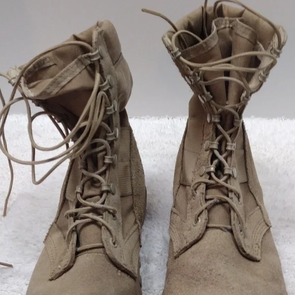 Men's Rocky Tan Military Hot Weather Army Combat Boots Size 11.5W - Picture 15 of 15